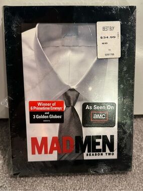 📀 5 for $25 NWT Mad Men Season 2 DVD
